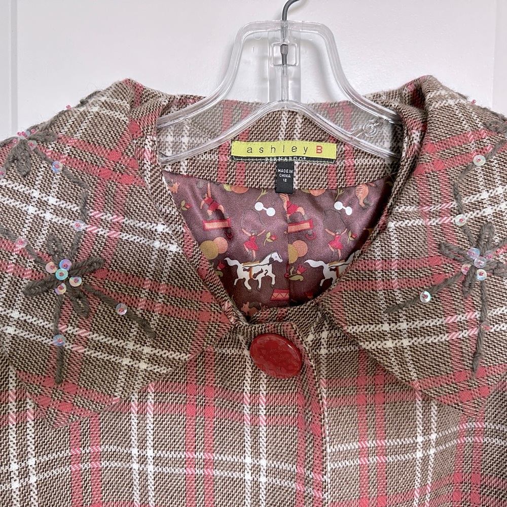 Cute Accent Wool Jacket